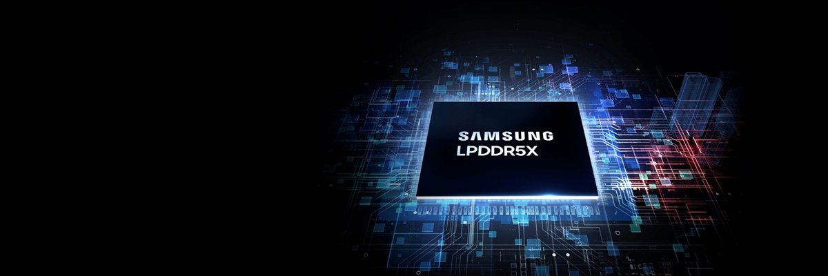 삼성전자 LPDDR5X 모바일 D램 패키지 제품 이미지
